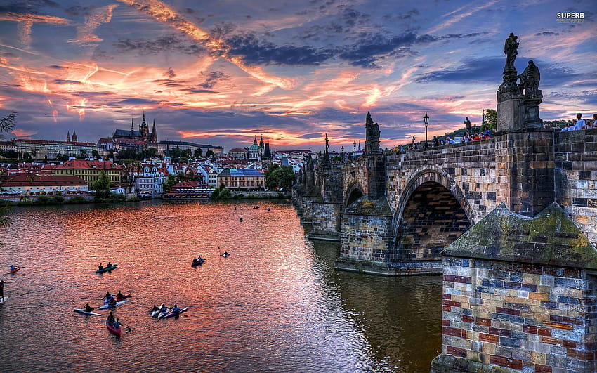 Czech Republic Prague Castle HD wallpaper