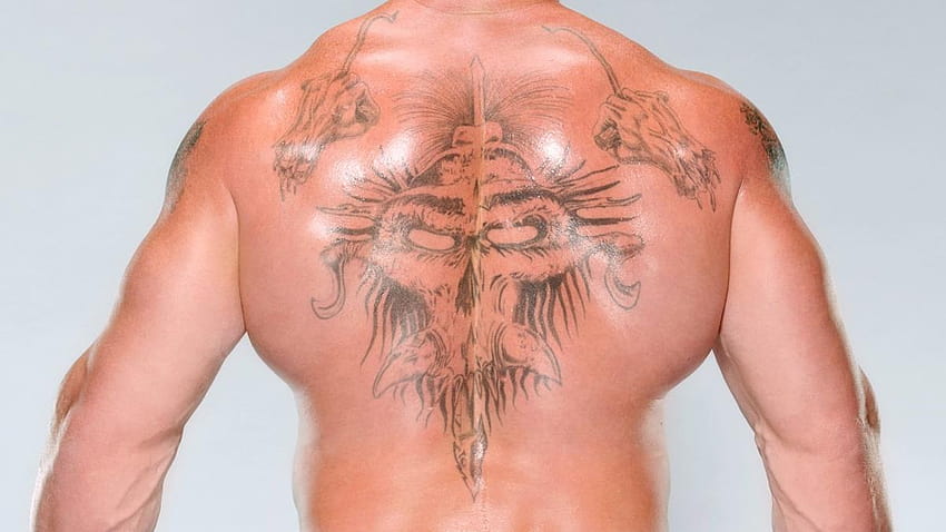 Brock Lesnar Back Tattoo What does it represent