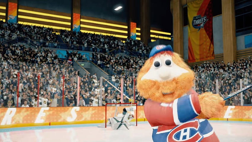 NHL 18's Threes mode looks insane, and you can use mascots, nhl mascots HD wallpaper