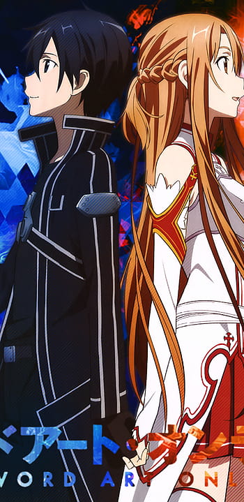 Asuna and Kirito [Sword Art Online] collage by KingBlue1822 on