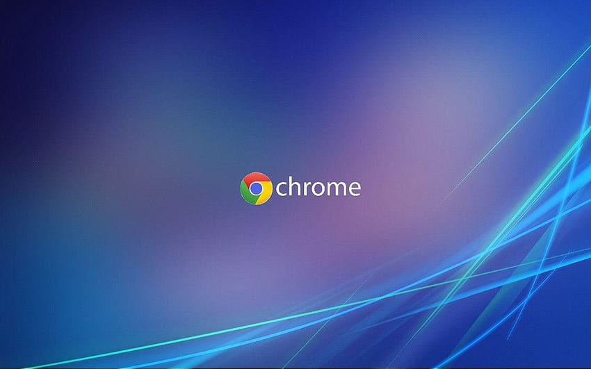 Google Chrome OS, krom logosu HD duvar kağıdı