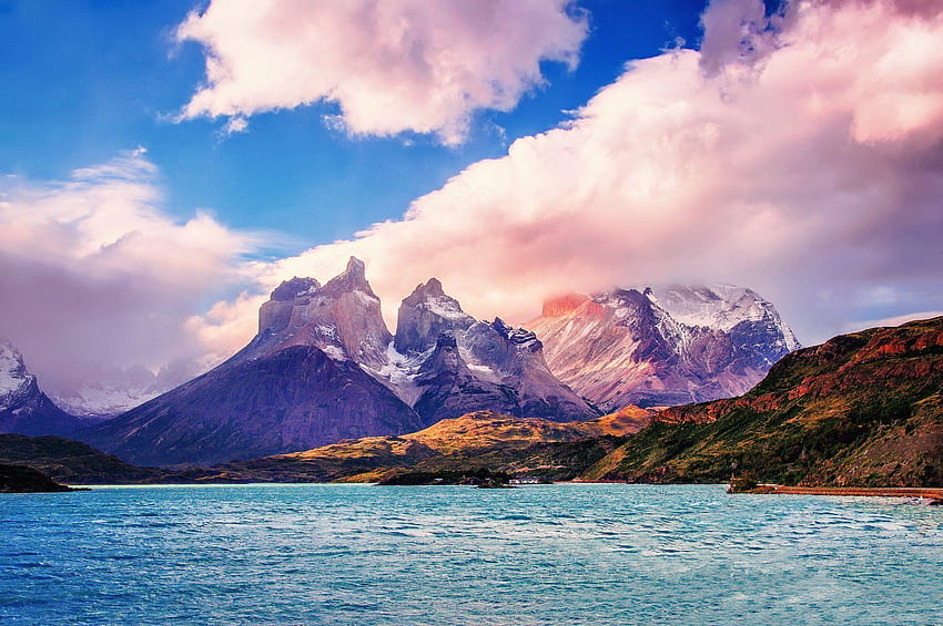 south america chile national park torres del paine national park, latin america HD wallpaper