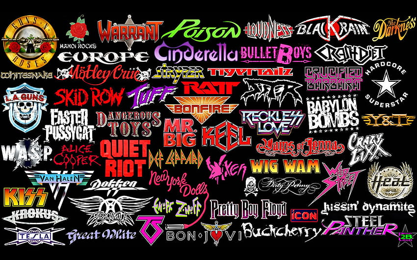 Cool Metal Rock Band My [1280x800] para sus, móviles y tabletas, logotipos  de bandas de rock fondo de pantalla | Pxfuel