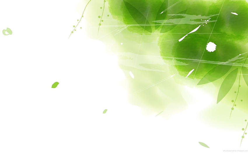 Green Abstract 27598 1920x1200px, white and green background HD wallpaper