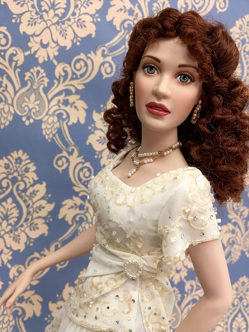 Rose, The Official TITANIC Porcelain Portrait Doll, titanic barbie doll HD phone wallpaper