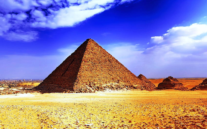 38 Voll Ägypten Für, Pyramide in Ägypten HD-Hintergrundbild