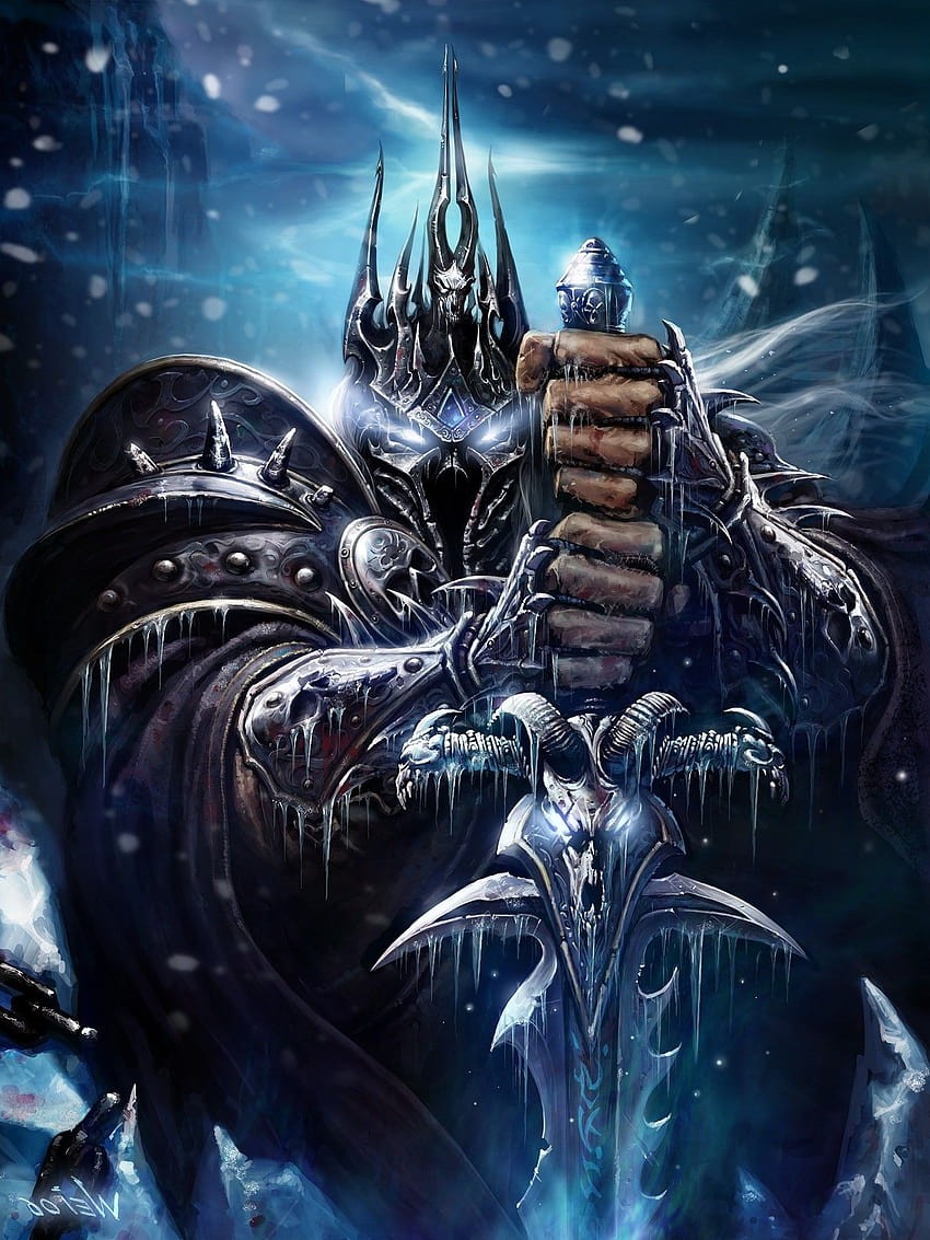 arthas World Of Warcraft: Wrath Of The Lich King, arthas menethil wallpaper ponsel HD