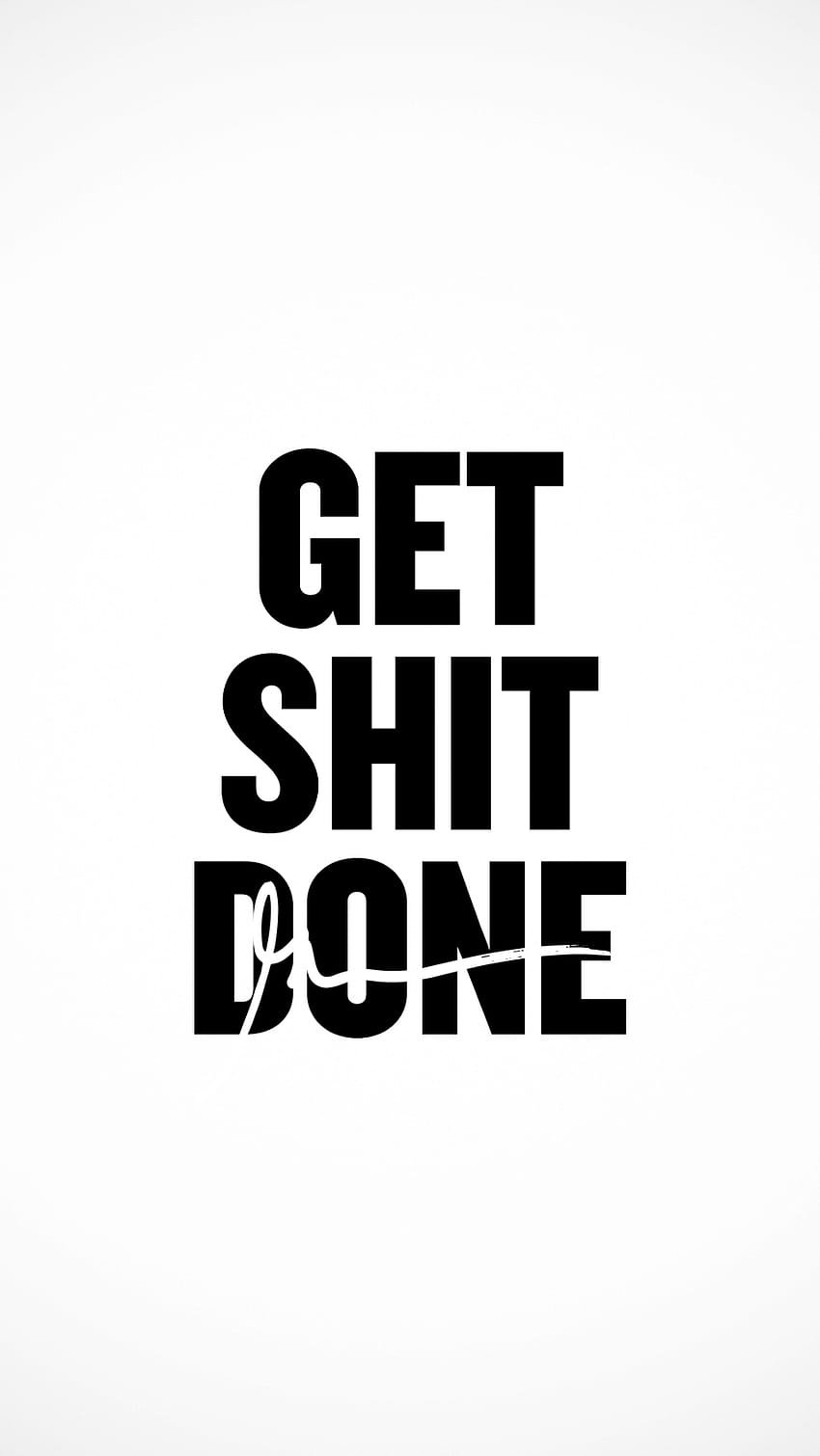 Get shit done – GaryVee HD-Handy-Hintergrundbild