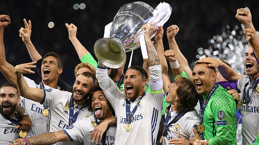 1920x1080 Real Madrid celebrating Champions League hj [1920x1080] for your , Mobile & Tablet, real madrid ucl HD wallpaper