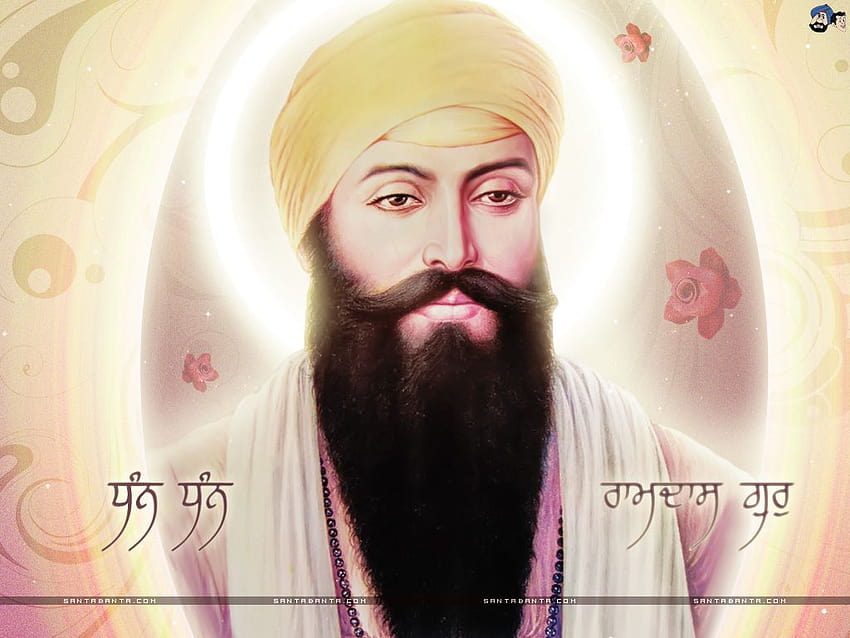 Exklusive Sikh-Gurus & Gurudwara, Guru Ram Das HD-Hintergrundbild