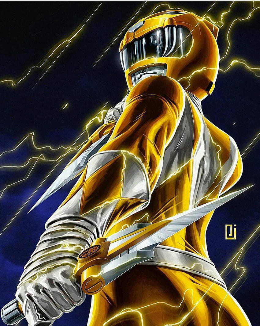 Gold Ranger HD phone wallpaper