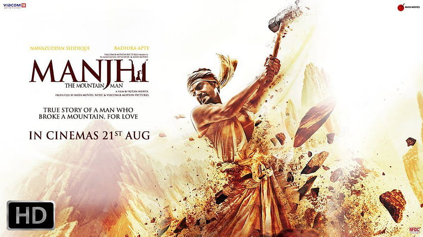 Film Manjhi The Mountain Man / Oglądaj online w całości w 2020 r. Tapeta HD