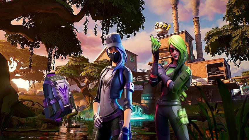 Fortnite Remedy Vs Toxic Mission, silver fortnite skins HD wallpaper ...