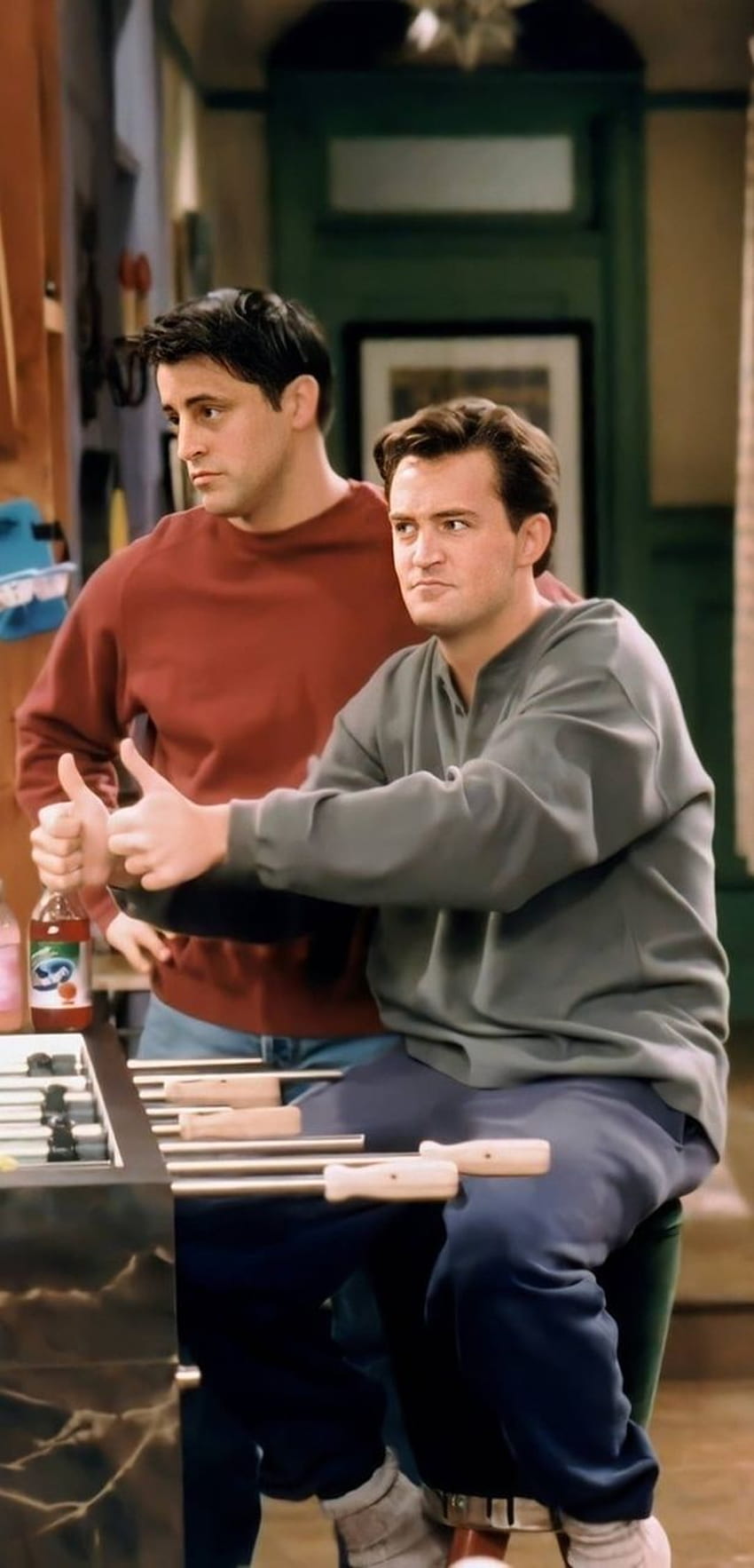 Ada, Chandler ve Joey'den arkadaşlar hakkında HD telefon duvar kağıdı