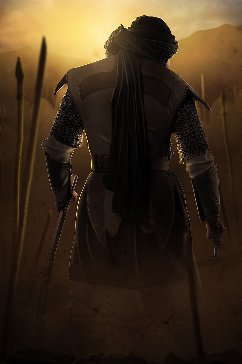 The Legend Tutorial, islamischer Krieger HD-Handy-Hintergrundbild
