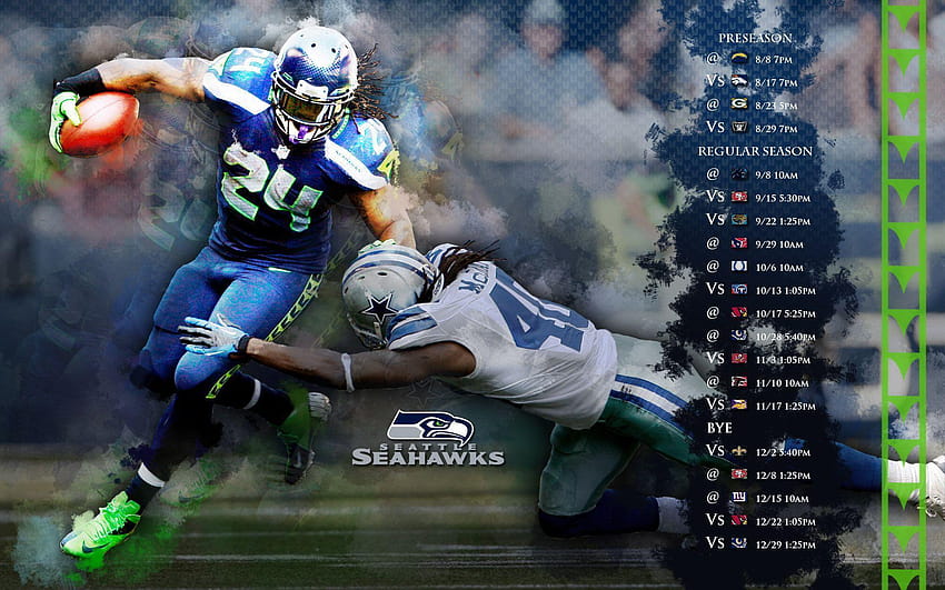 Mobile wallpaper for the released schedule. : r/Seahawks