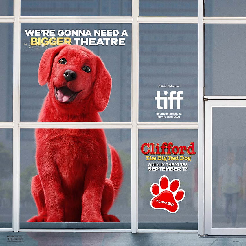 New Poster for 'Clifford the Big Red Dog', clifford the big red dog movie HD phone wallpaper