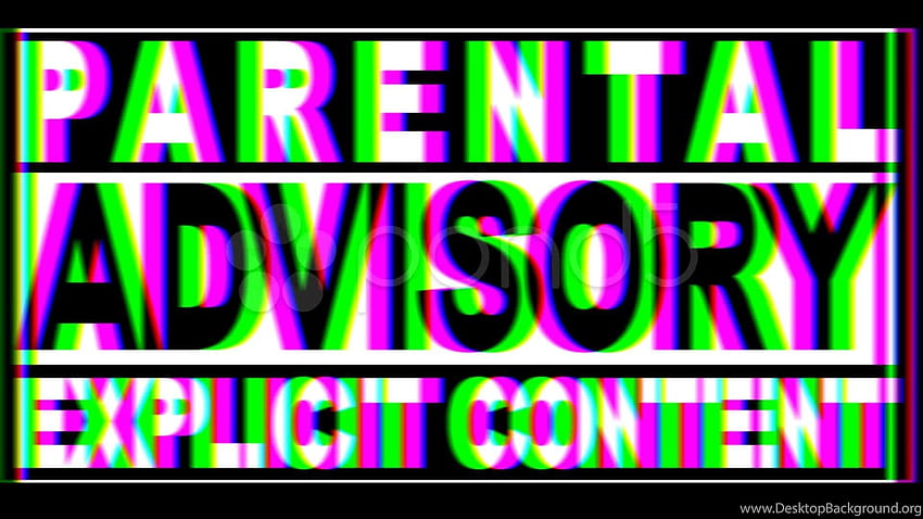 parental advisory explicit content HD wallpaper