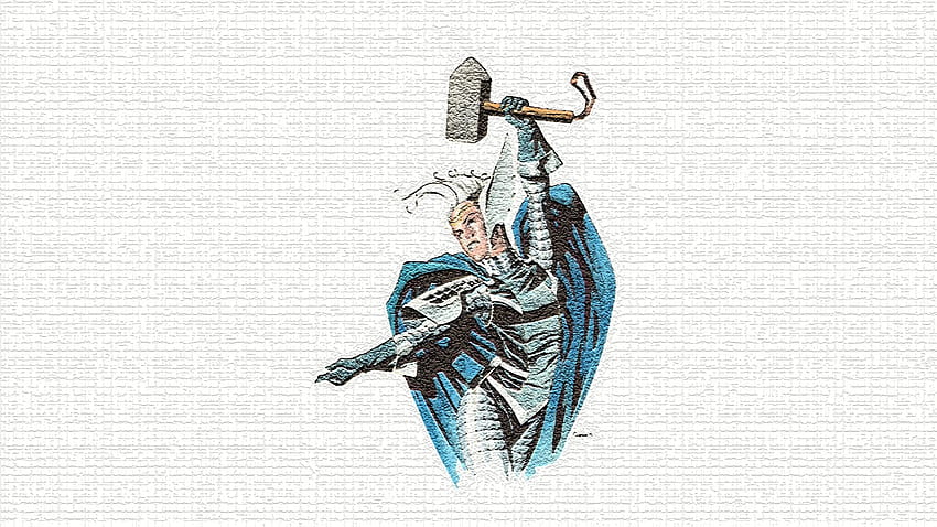 Rymslim Art  Thors dream StormbreakerMjolnir holding him