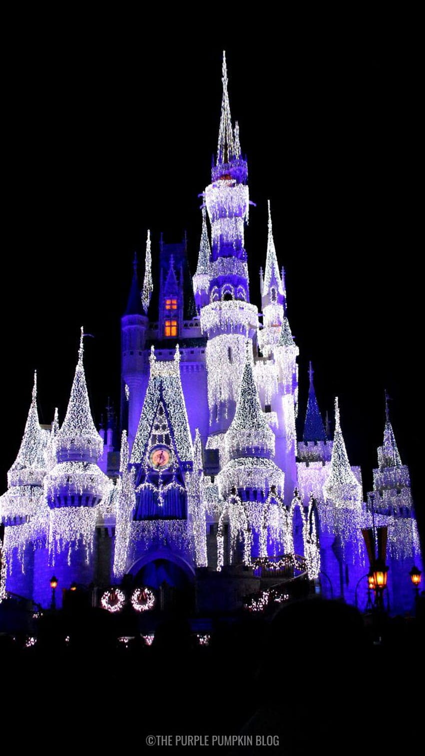 Walt Disney World Christmas, castle disney christmas HD phone wallpaper