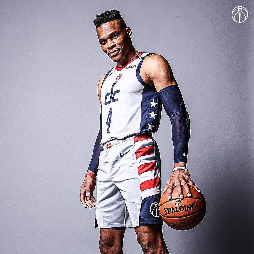 Washington Wizards auf Instagram: „Noch eine Fahrt im Stars & Stripes. Für Details wischen., Russell Westbrook Wizards HD-Handy-Hintergrundbild
