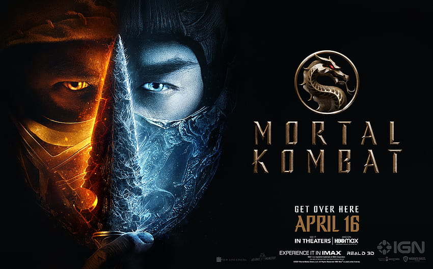 First Look: Mortal Kombat Movie Poster Featuring Sub, mortal kombat 2021 movie poster HD wallpaper