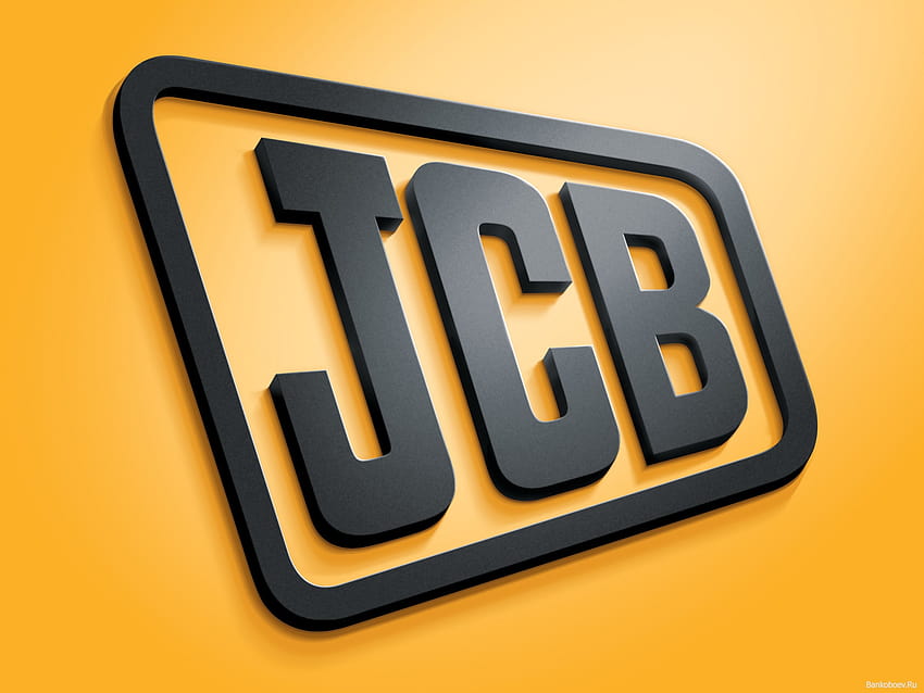 JCB Logo 3D Logo Brands For 3D [2048x1536] para su, móvil y tableta, jcb 3dx fondo de pantalla