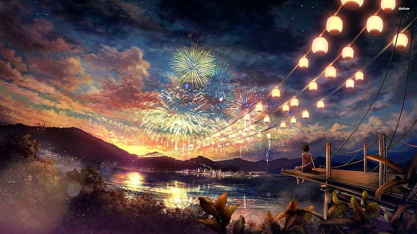 Steam Workshop::Anime Girl Fireworks!