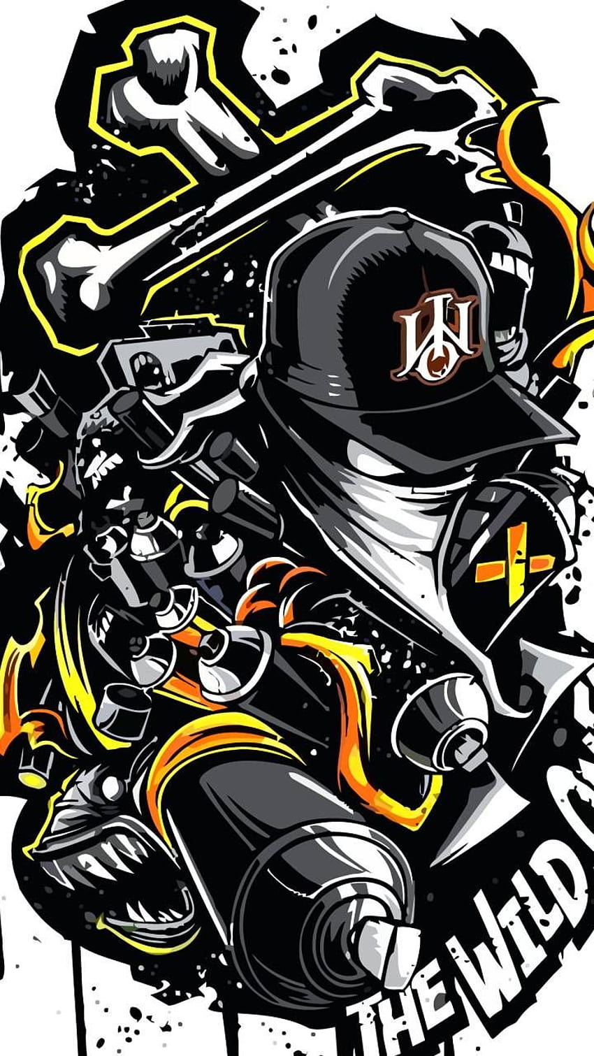 Graffiti by K0R3Y, graffiti logo HD phone wallpaper