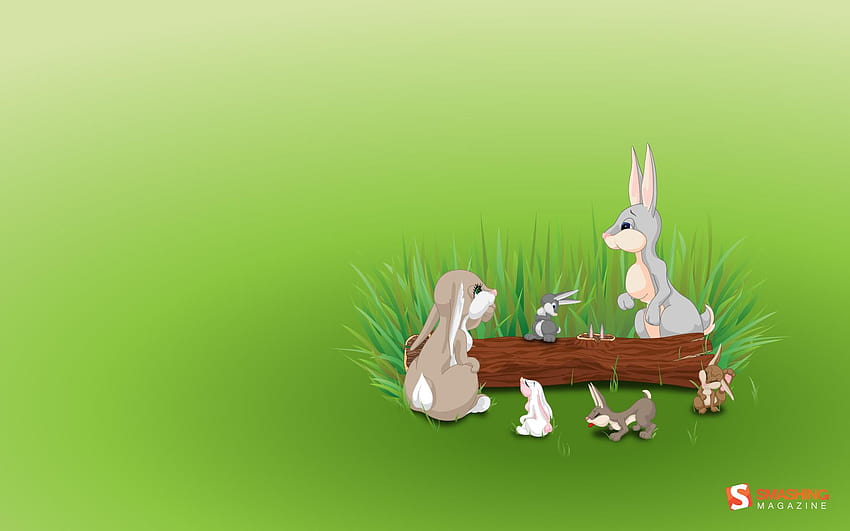 35 Joyful Easter ? Funny Bunnies And Painted Eggs, bunnies with eggs HD wallpaper